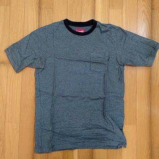 シュプリーム(Supreme)のSupreme Poket Tee ボーダー シュプリーム Tシャツ(Tシャツ/カットソー(七分/長袖))