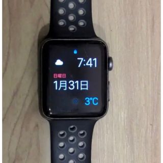 アップルウォッチ(Apple Watch)のapple watch  2 NIKE 42mm(腕時計(デジタル))