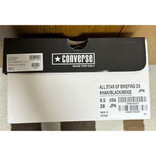 BRIEFING - Briefing Golf / Converse コラボシューズ サイズ28の通販