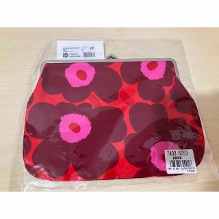 マリメッコ(marimekko)のマリメッコ　がま口　ポーチ(ポーチ)