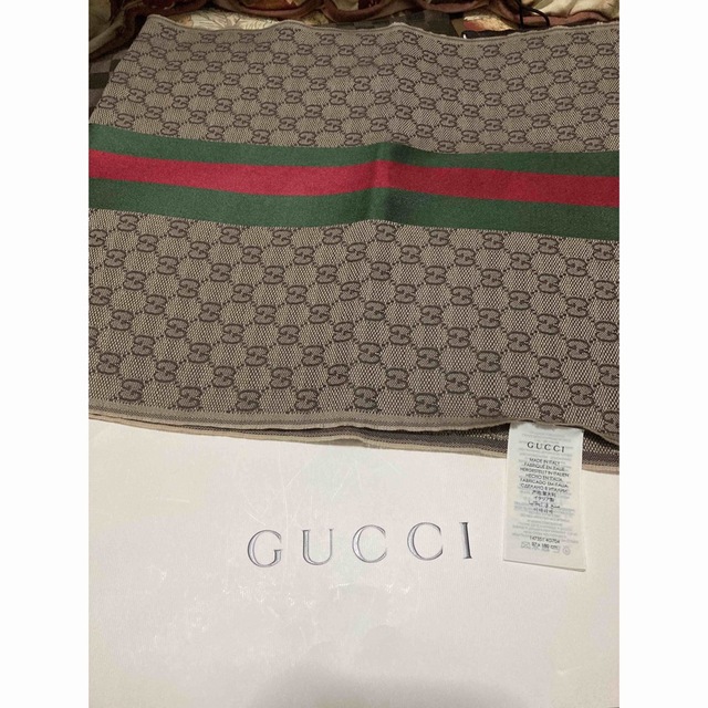 Gucci(グッチ)の新品GUCCIメンズマフラー メンズのファッション小物(マフラー)の商品写真