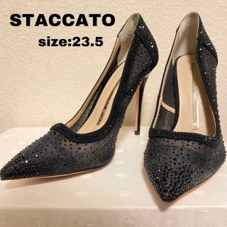 スタッカート(STACCATO)の【美品】staccato ヒール　パンプス(ハイヒール/パンプス)