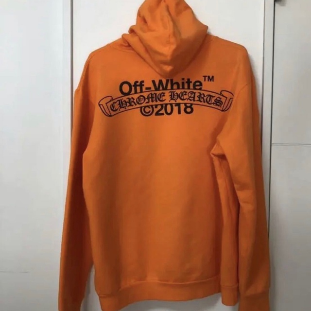 off-white × Chrome hearts 2018 限定 パーカー