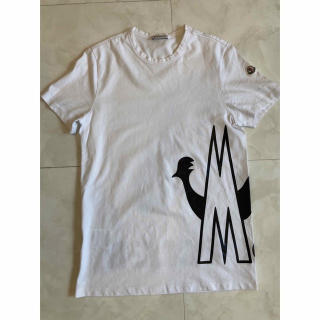 モンクレール ロゴ Tシャツ ホワイト サイズXS MONCLER 半袖Tシャツ