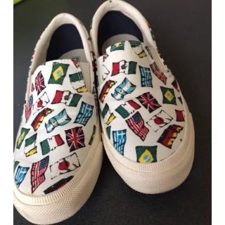 コンバース(CONVERSE)のコンバース　国旗柄　スリッポン(スリッポン/モカシン)