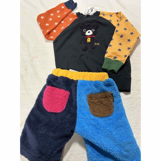 DOUBLE.B(ダブルビー)のDOUBLE.B 上下セット　120 キッズ/ベビー/マタニティのキッズ服男の子用(90cm~)(ジャケット/上着)の商品写真