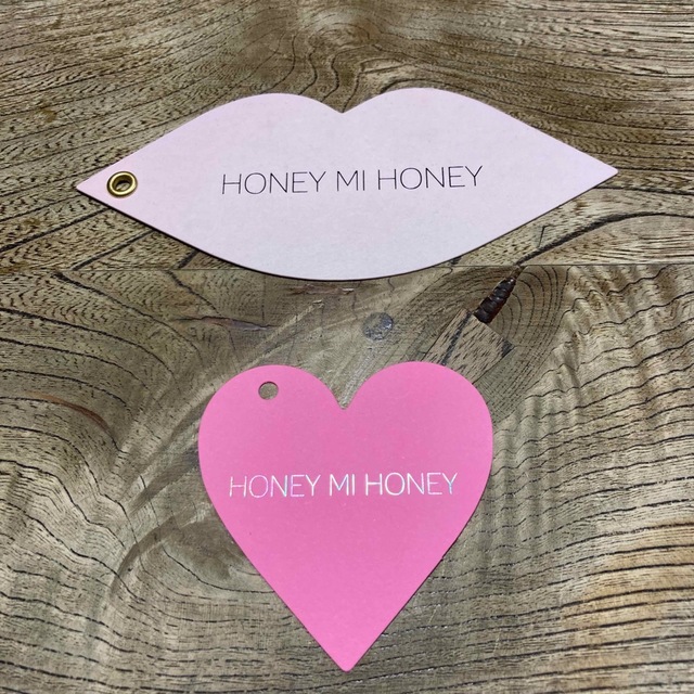 Honey mi Honey(ハニーミーハニー)のHONEY MI HONEY 紙タグ　２枚セット エンタメ/ホビーのエンタメ その他(その他)の商品写真