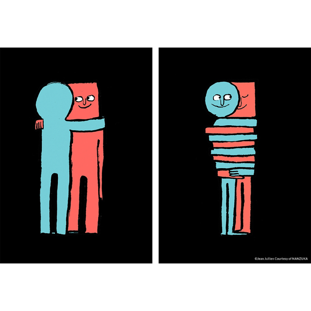 Jean Jullien PAPER PEOPLE ジャン ジュリアン シルク