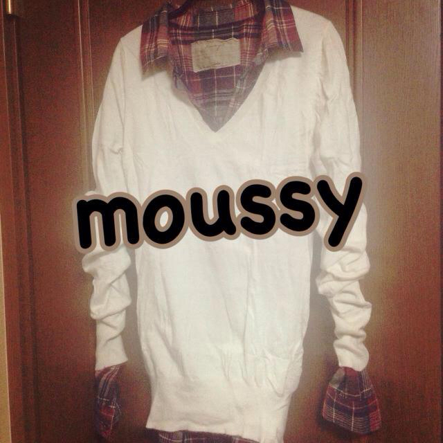 moussy(マウジー)のお取り置き中♡15日まで レディースのトップス(ニット/セーター)の商品写真