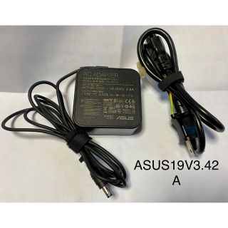 エイスース(ASUS)の☆送料込☆中古純正美品ASUAエイスースアダプター19V 3.42A (PC周辺機器)