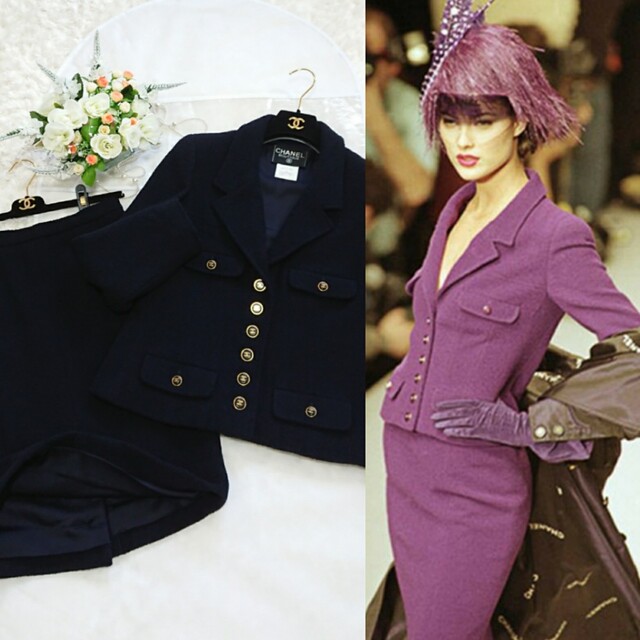 ☆日本の職人技☆ シャネル スーツ deuxieme classe セットアップ