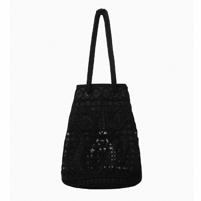 mame(マメ)のmame コード刺繍バケットバッグ レディースのバッグ(ショルダーバッグ)の商品写真