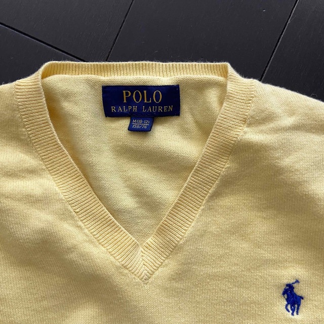 POLO（RALPH LAUREN）(ポロ)のポロラルフローレン キッズ ニット M（10-12） キッズ/ベビー/マタニティのキッズ服男の子用(90cm~)(ニット)の商品写真