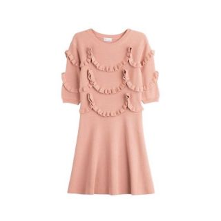 色移り有り RED valentino ピンクベージュ ニットワンピース - 通販