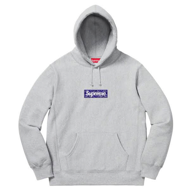 【L】Bandana Box Logo Hooded Sweatshirt