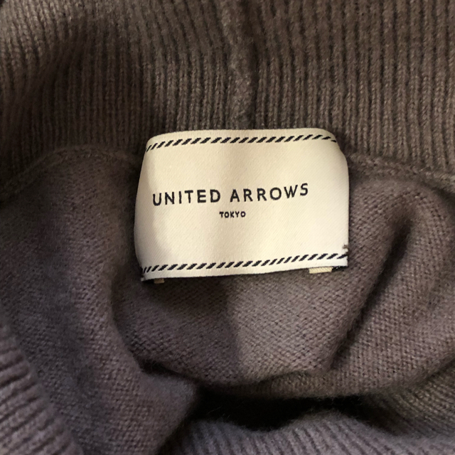 UNITED ARROWS(ユナイテッドアローズ)のユナイテッドアローズ  Aラインオフタートルネックニット レディースのトップス(ニット/セーター)の商品写真