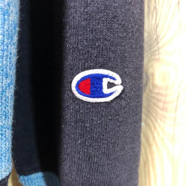 Champion(チャンピオン)の『リバースウィーブ』90s 古着 チャンピオン マルチカラー パーカー メンズのトップス(パーカー)の商品写真