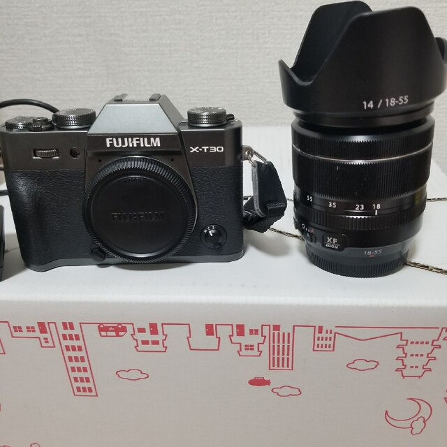 特売 富士フイルム - FUJIFILM XT30 XF18-55レンズキット レンズ