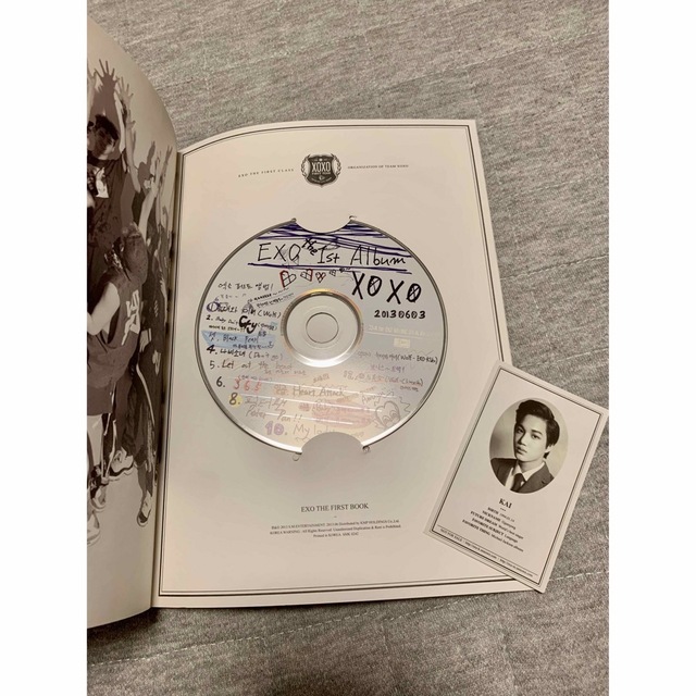 EXO(エクソ)のEXO XOXO CD トレカ付き(KAI) エンタメ/ホビーのCD(K-POP/アジア)の商品写真