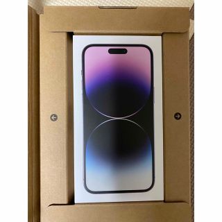 アップル(Apple)のiPhone 14Pro MAX 256GB ディープパープル(スマートフォン本体)