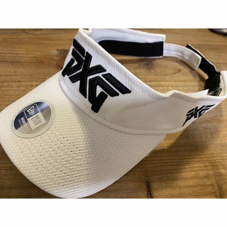 ニューエラー(NEW ERA)の【新品未使用・値下げ】PXG ゴルフ帽子 White(ウエア)