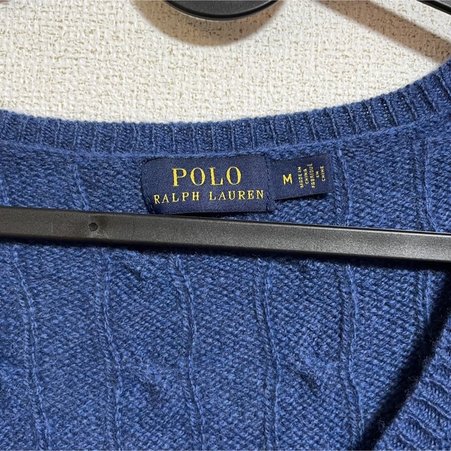 POLO RALPH LAUREN(ポロラルフローレン)の【セール！！】ラルフローレン　Ｖネックニット レディースのトップス(ニット/セーター)の商品写真