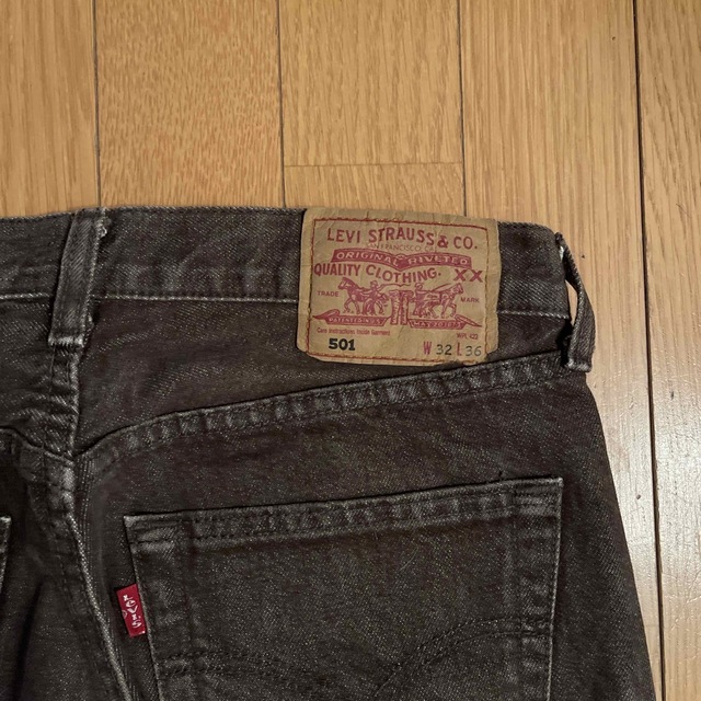 Euro Levi’s 501 カラーデニム ブラウン ユーロ ヨーロッパ