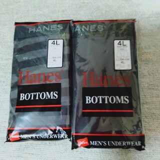 ヘインズ(Hanes)のHanes4Lボクサーブリーフ２枚セット(ボクサーパンツ)