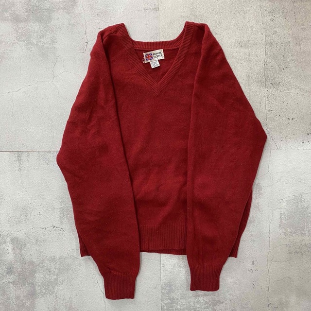 【ROYAL SCOTT】Wool Sweater/ウールセーター