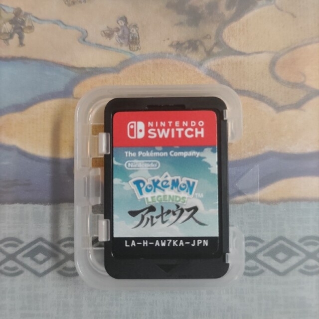 Nintendo Switch(ニンテンドースイッチ)のSWITCH　Pokemon LEGENDS アルセウス　中古品 エンタメ/ホビーのゲームソフト/ゲーム機本体(家庭用ゲームソフト)の商品写真