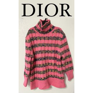 クリスチャンディオール(Christian Dior)の【美品】DIOR タートルネック　セーター　ニット　メンズ(ニット/セーター)