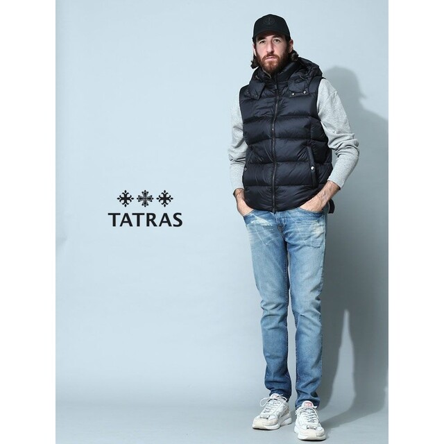 TATRAS(タトラス)のTATRAS　POSEIDONE　ダウンジャケット メンズのジャケット/アウター(ダウンベスト)の商品写真