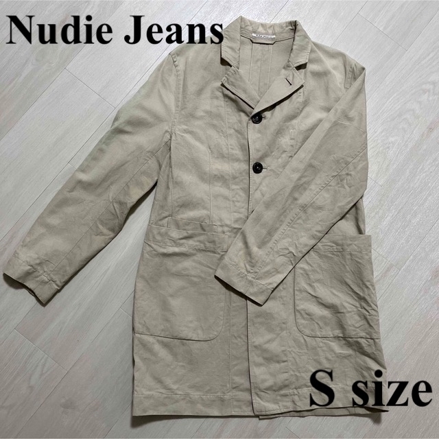 美品！nudie jeans メンズリネンタッチアウター