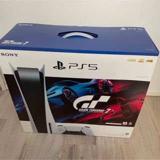 プレイステーション(PlayStation)の新品未使用　PlayStation5 グランツーリスモ7同梱版　PS5　本体 (家庭用ゲーム機本体)