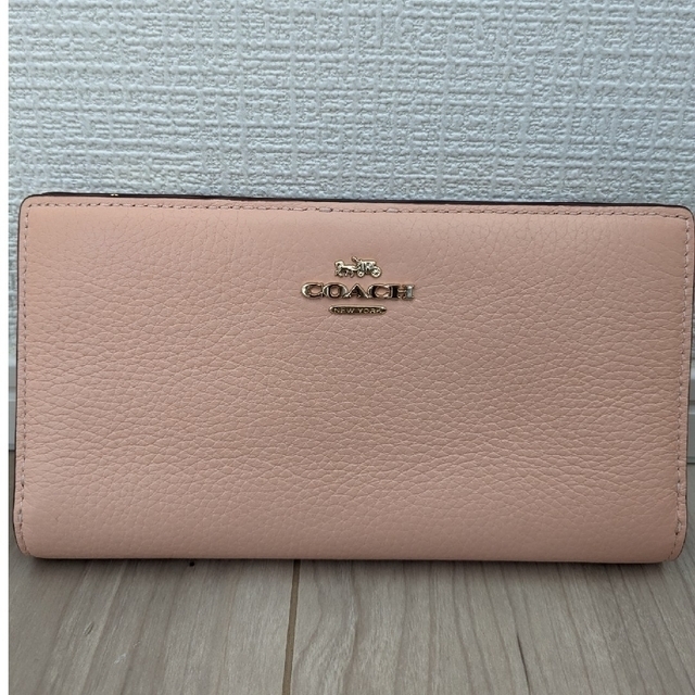 【新品未使用】COACH スリムジップウォレットCOACH