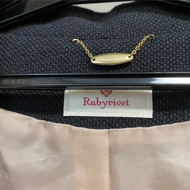 Rubyrivet(ルビーリベット)の【定価26,250円】新品未使用　ルビーリベット　ジャケット レディースのジャケット/アウター(テーラードジャケット)の商品写真