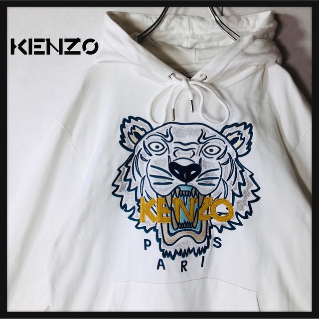 本物 ケンゾー 【人気デザイン】KENZO - KENZO タイガー パーカー