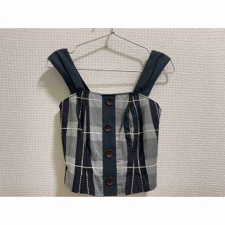 Her lip to - Cotton blended plaid two pieceの通販 by まあ713's