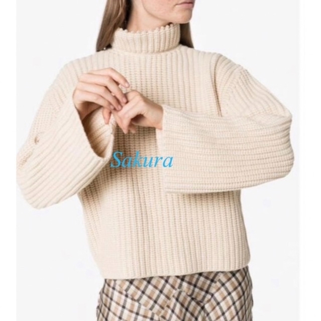 【新品】ロエベ LOEWEパールニット 肉厚カシミア