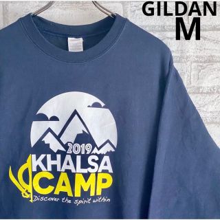 ギルタン(GILDAN)のGILDAN  ギルダン　スウェット　紺　M  KHALSA CAMP(スウェット)