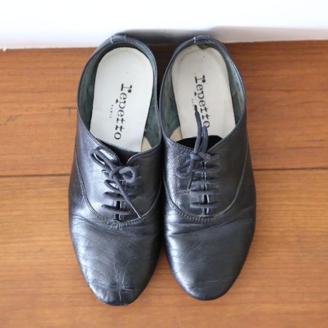 repetto(レペット)のrepetto レペット　ziziジジ　37 ブラック　23cm23.5cm レディースの靴/シューズ(ローファー/革靴)の商品写真