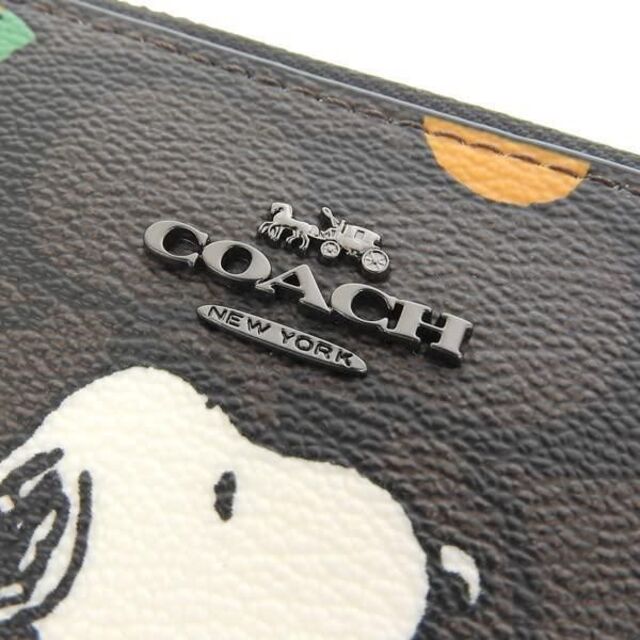 COACH PEANUTS シグネチャー☘️スヌーピー☆折り財布☘️新品☘️