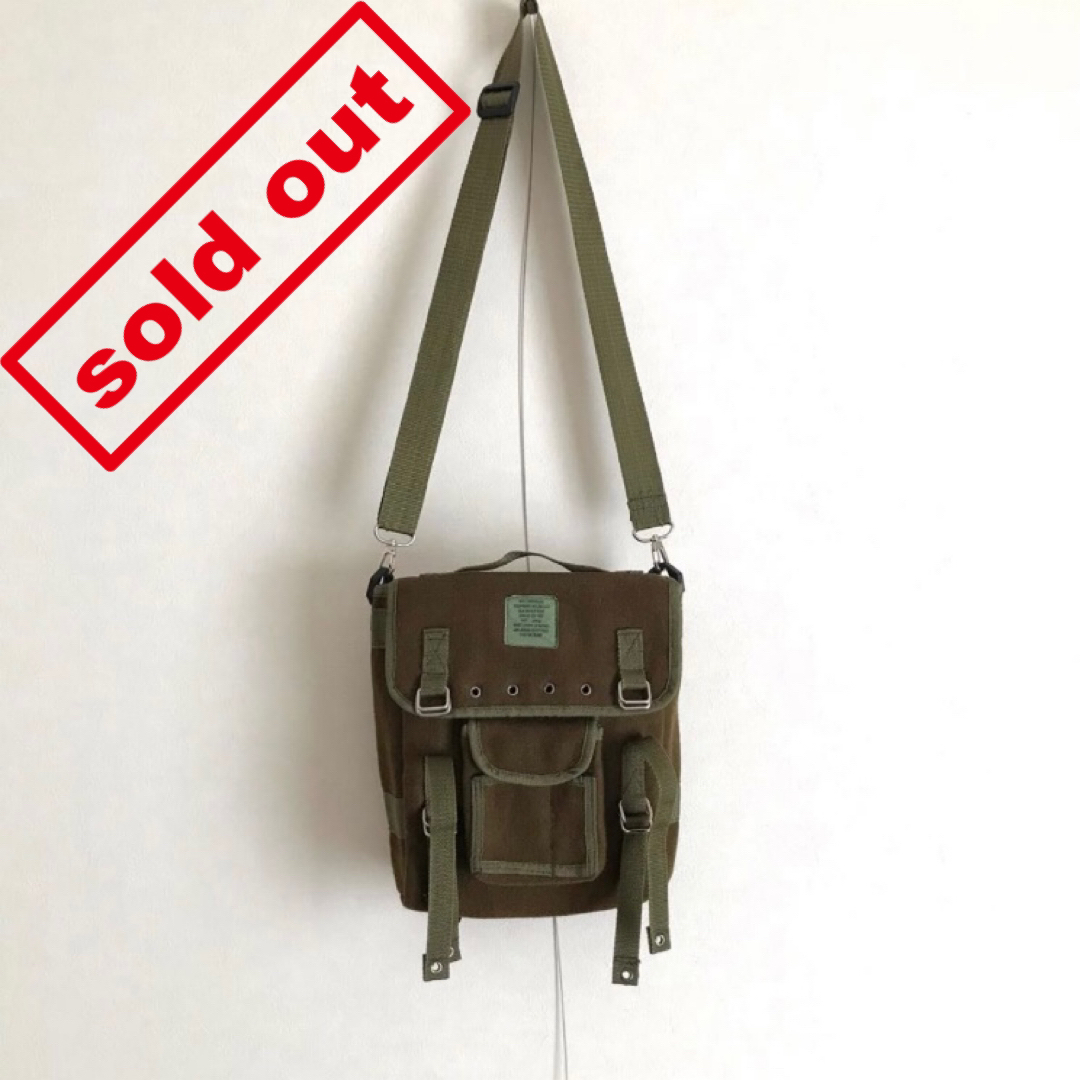 ALPHA INDUSTRIES(アルファインダストリーズ)のUS import ARKANSAS INDUSTRIES reuse bag メンズのバッグ(ショルダーバッグ)の商品写真