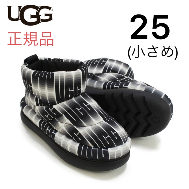 【新品・未使用】《正規品》UGG クラシックマキシ ウェーブレングスミニ 25