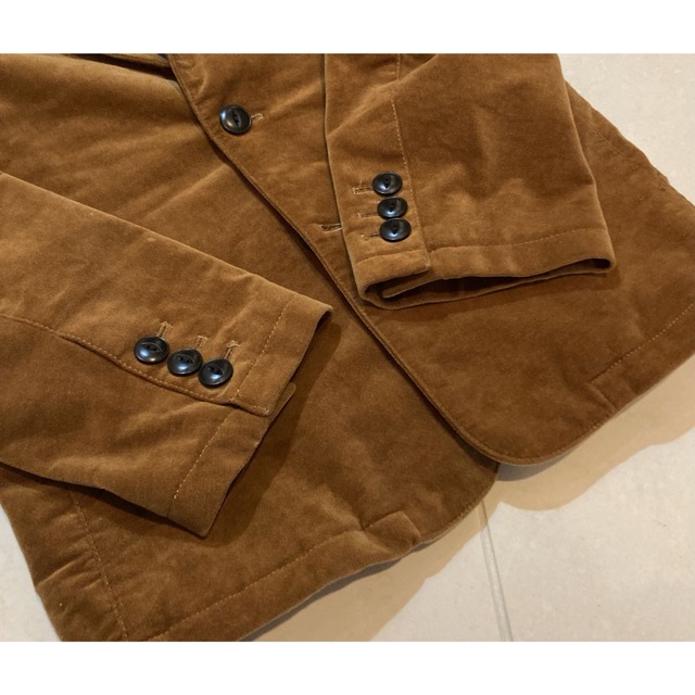 EEL(イール)の【美品】EEL  イール テーラード ベッチン ジャケット S ブラウン メンズのジャケット/アウター(ステンカラーコート)の商品写真