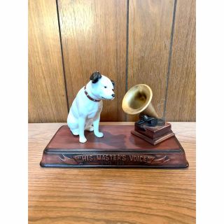 Victor ニッパー犬 HIS MASTER'S VOICE 置物(置物)