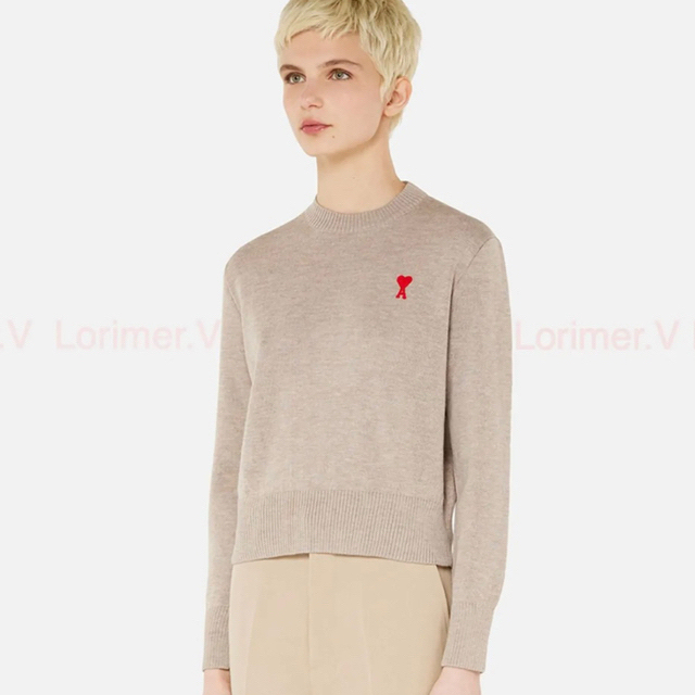 トップシークレット 【正規品】AMI DE COEUR クルーネック セーター
