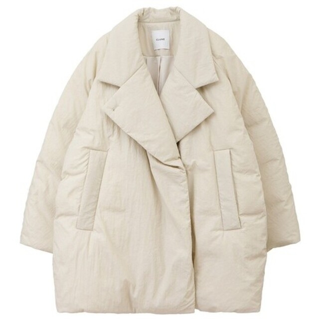 お支払い後7〜14日程度【CLANE/クラネ】COCOON SHORT DOWN COAT