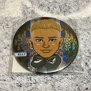 サンダイメジェイソウルブラザーズ(三代目 J Soul Brothers)のELLY  75mm   缶バッチ　三代目(ミュージシャン)