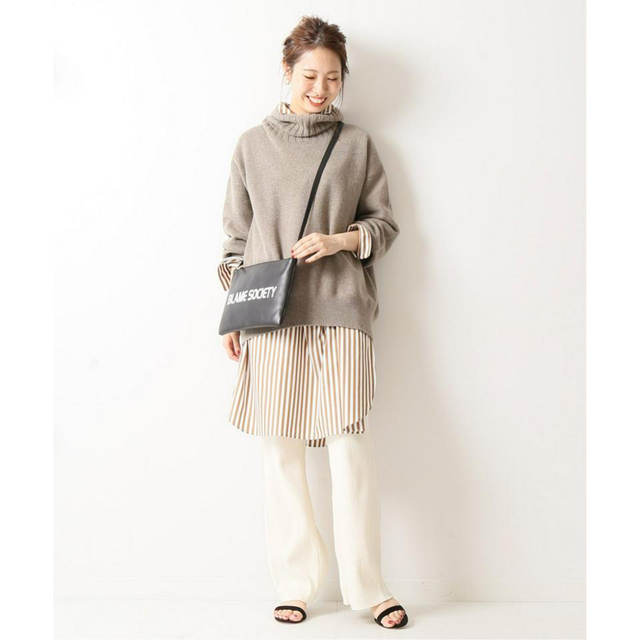 Spick & Span Spick & Span カシミヤウールタートルプルオーバーの